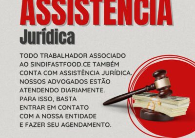 Associado ao SINDIFASTFOOD CE conta com assessoria jurídica